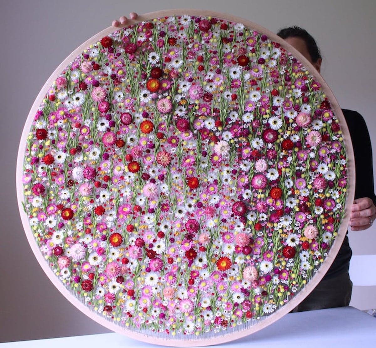 Flower Embroidery by Olga Prinku