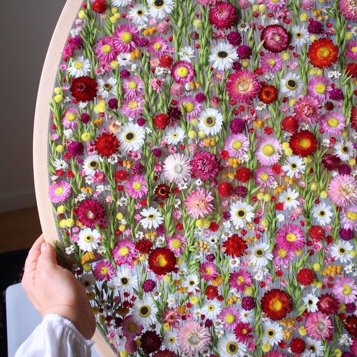 Flower Embroidery by Olga Prinku