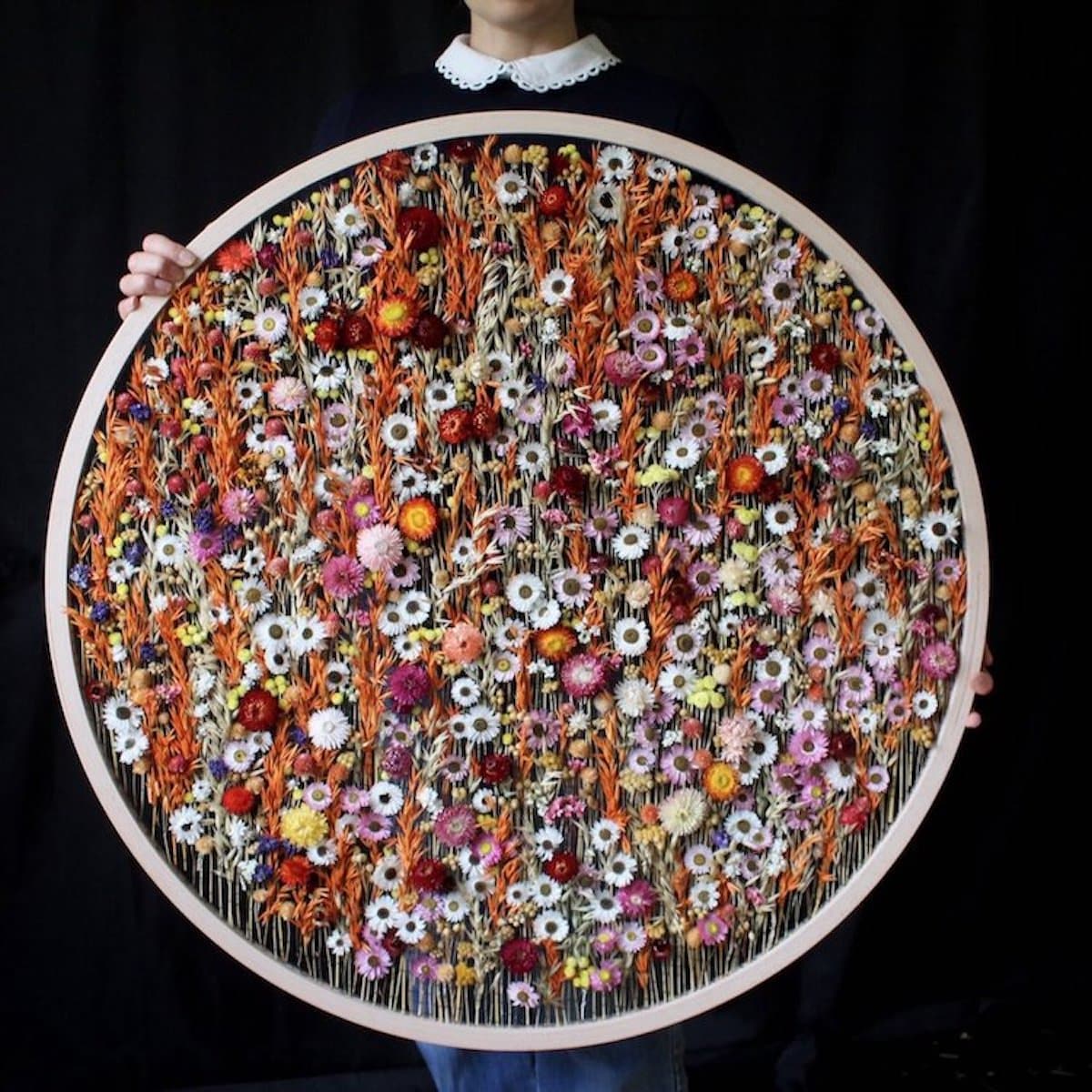 Flower Embroidery by Olga Prinku