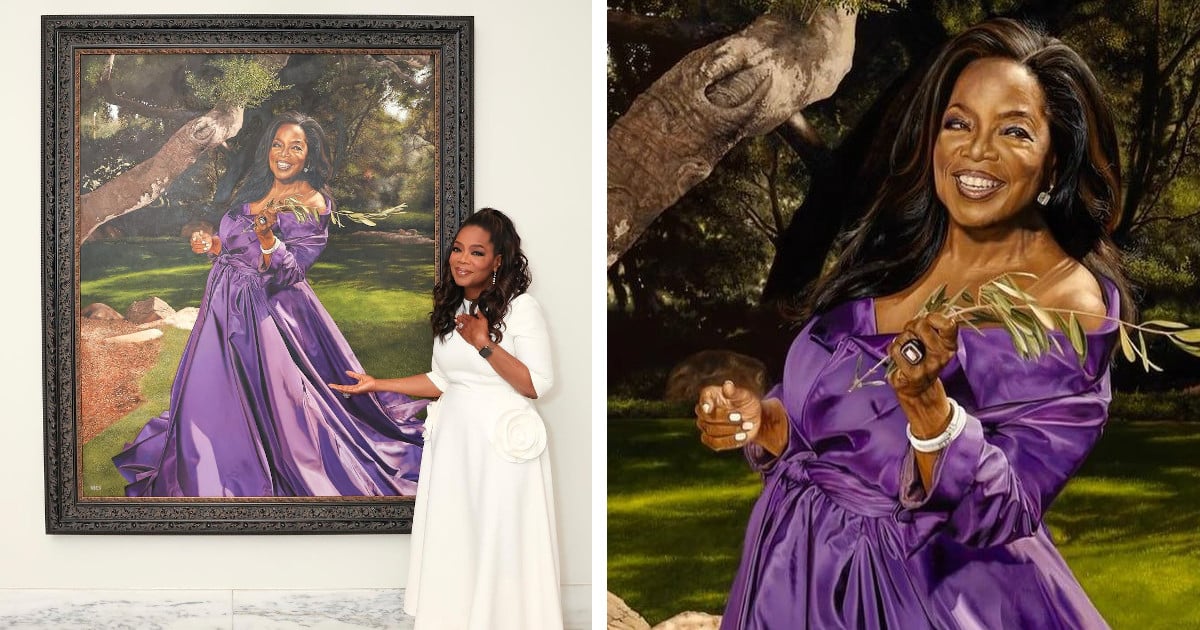 Oprah Winfrey's New Portrait Unveiled At The Smithsonian's