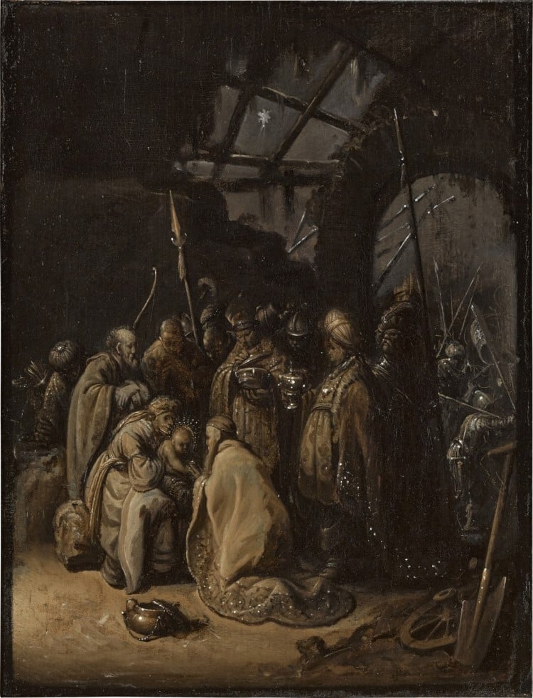 Adoration of the Kings by Rembrandt