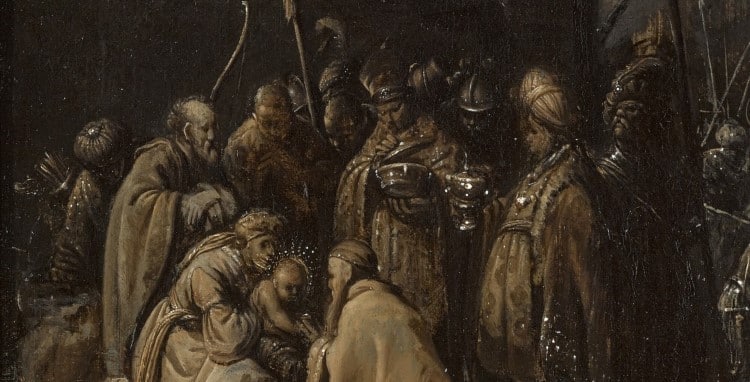 Adoration of the Kings by Rembrandt