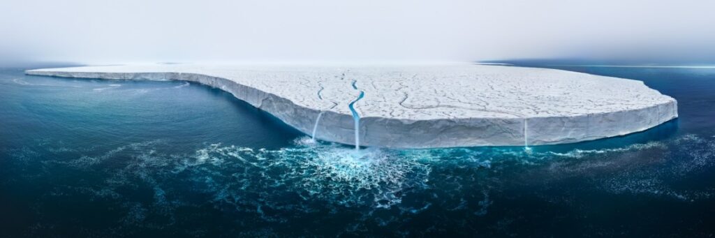 Aerial Austfonna Ice Cap