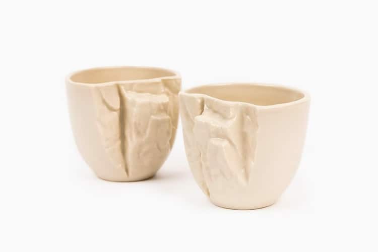 Two Pinch Hold Espresso Cups