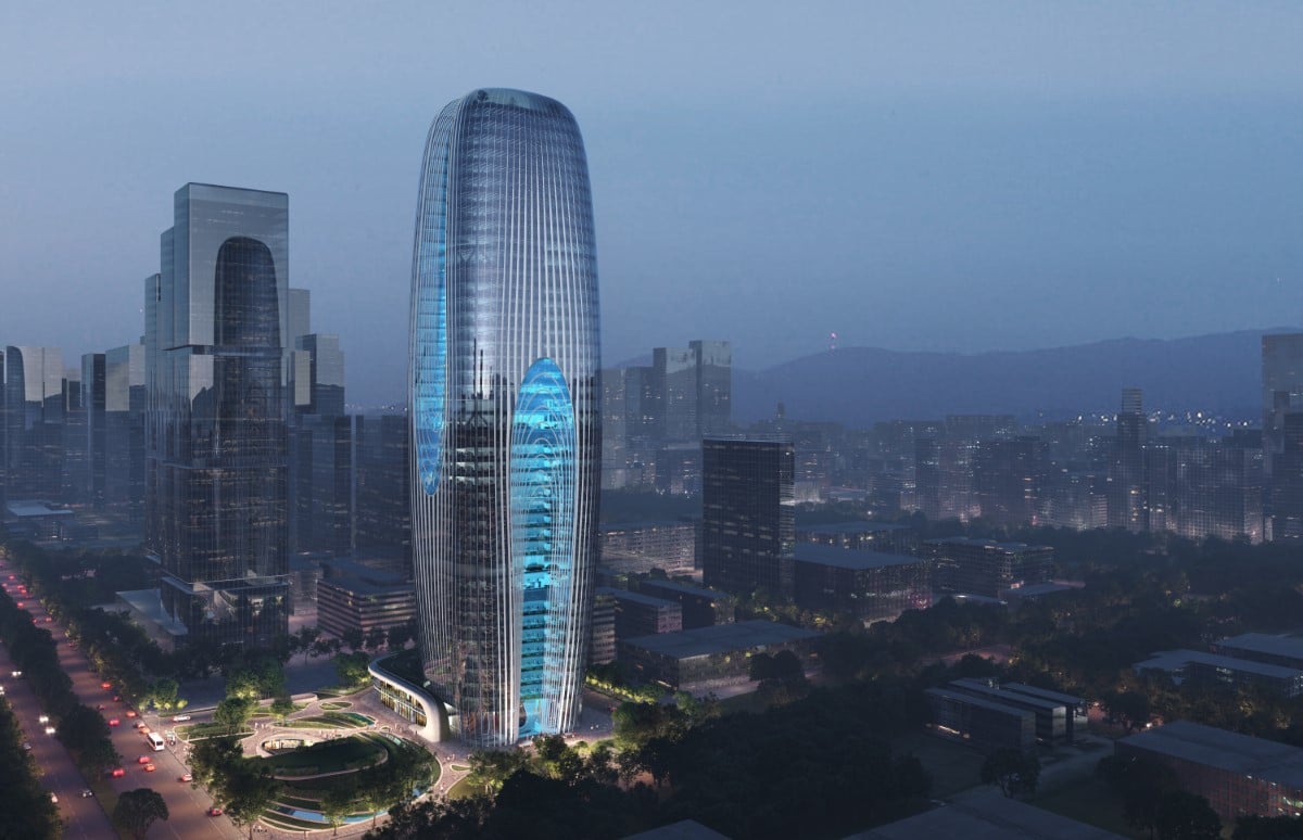 Zaha Hadid Architects Daxia Tower in Xi'an