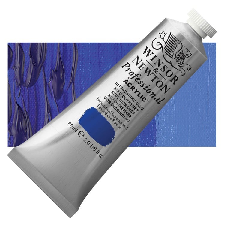 Ultramarine Blue Winsor & Newton Professional Acrylic Paint