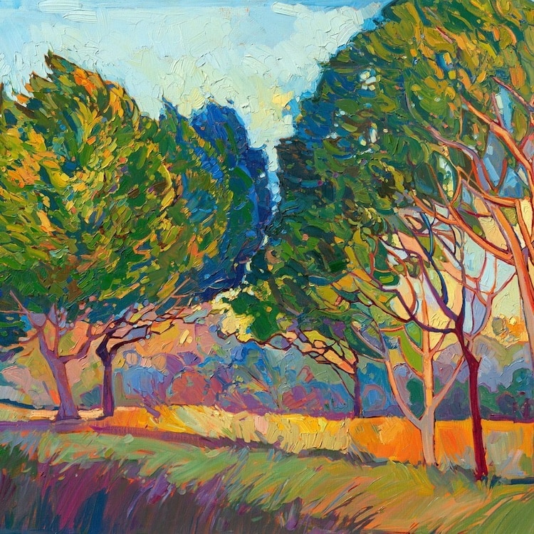 Open Impressionist Paintings of Nature by Erin Hanson