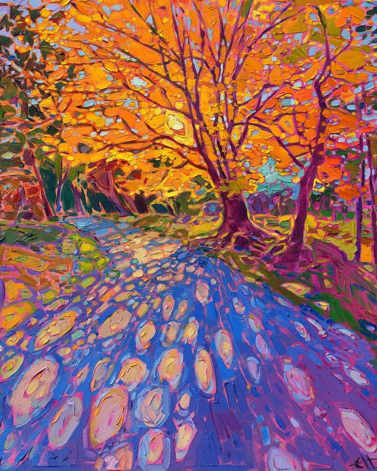 Open Impressionist Paintings of Nature by Erin Hanson