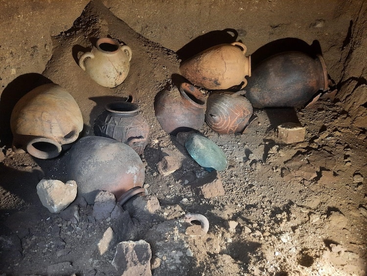 2600-Year-Old Etruscan Tomb Uncovered in Italy