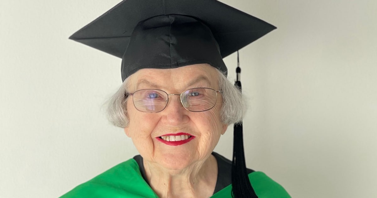 90-Year-Old is the Oldest Person to Earn Masters From University