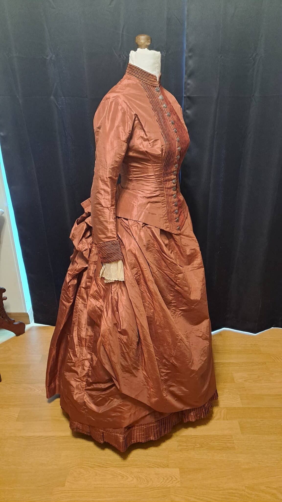 Secret Telegraphic Message Found in Mid-1880s Dress