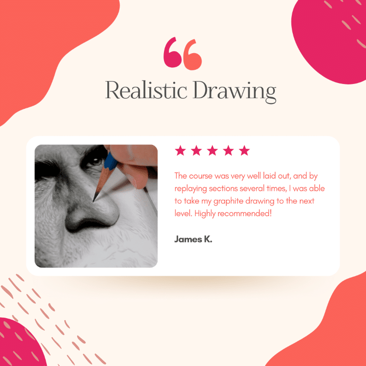 Realistic Portrait Drawing Class Online Review