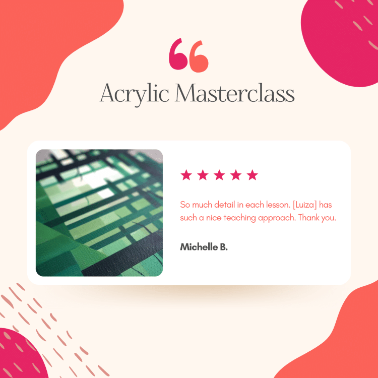 Acrylic Painting Masterclass Review