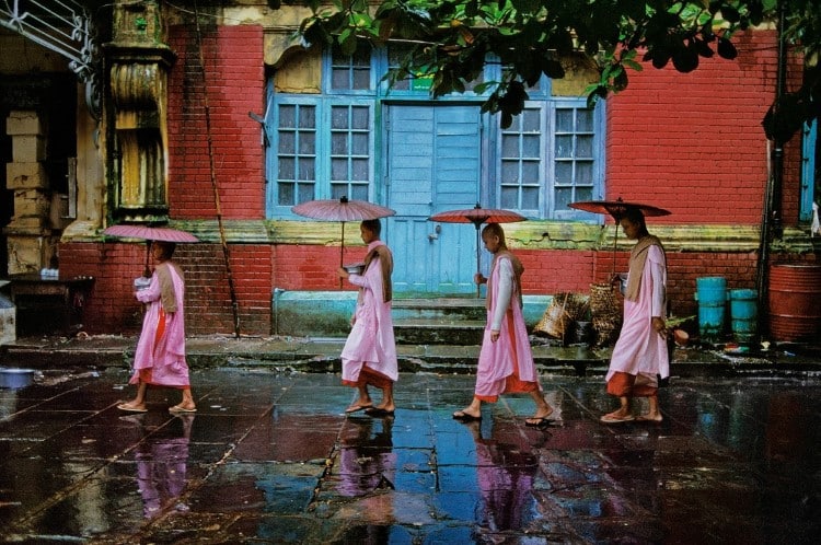 "Procession of Nuns," Steve McCurry