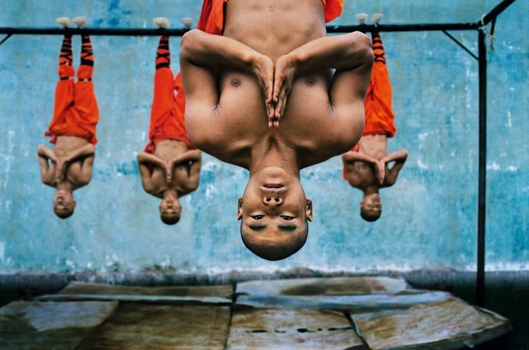 "Shaolin Monks Training" by Steve McCurry