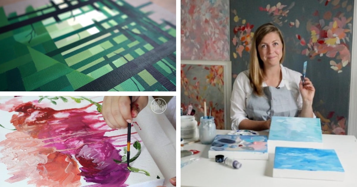Save Big with This Trio of Online Abstract Painting Classes