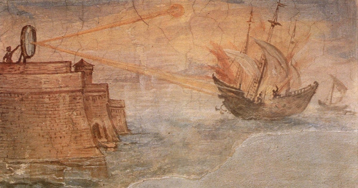 Middle Schooler Proves Veracity of Archimedes' Death Ray