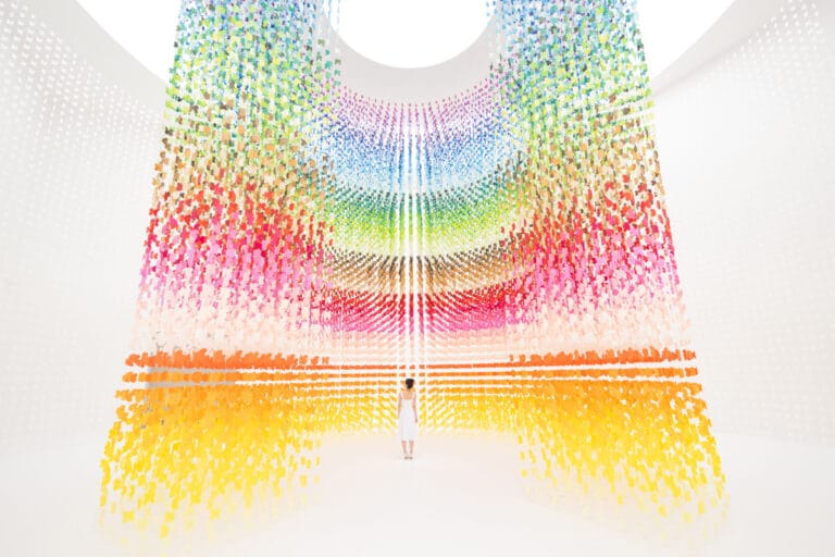 Emmanuelle Moureaux’s New Work Fills a Room with Butterflies