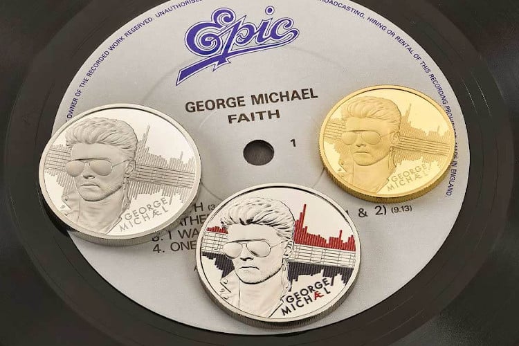 George Michael collectible coins