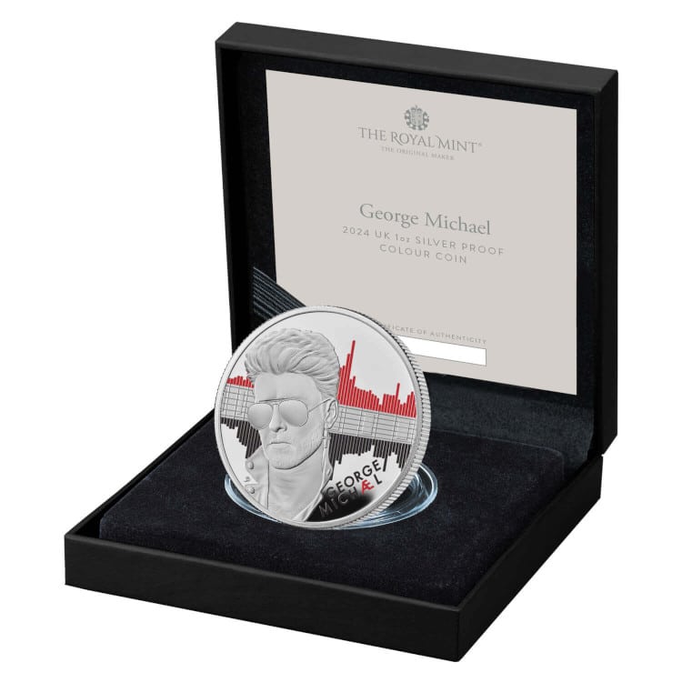 George Michael collectible coins