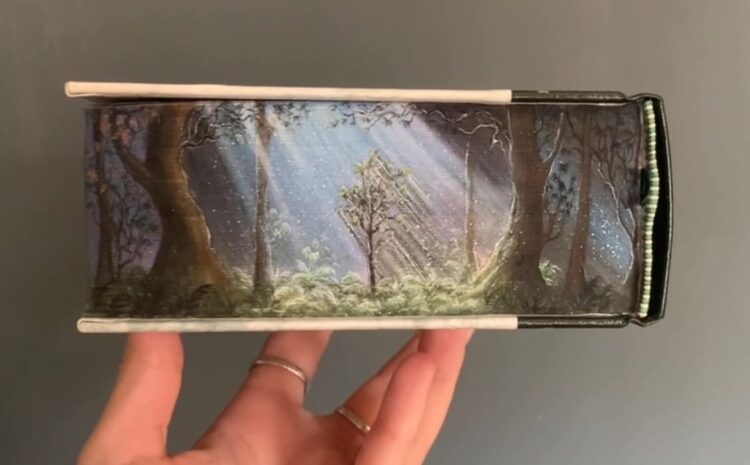 Fore-Edge Book Paintings by Maisie Matilda