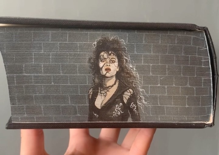 Fore-Edge Book Paintings by Maisie Matilda