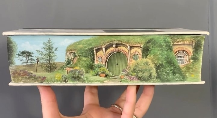 Fore-Edge Book Paintings by Maisie Matilda