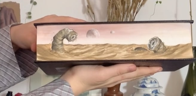 Fore-Edge Book Paintings by Maisie Matilda