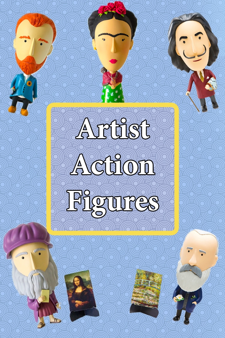 Artist Action Figures by Today Is Art Day