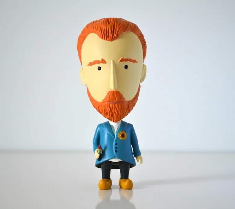 Vincent van Gogh action figure by Today Is Art Day