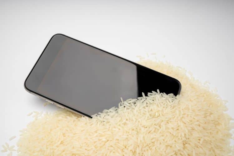 Phone In Rice