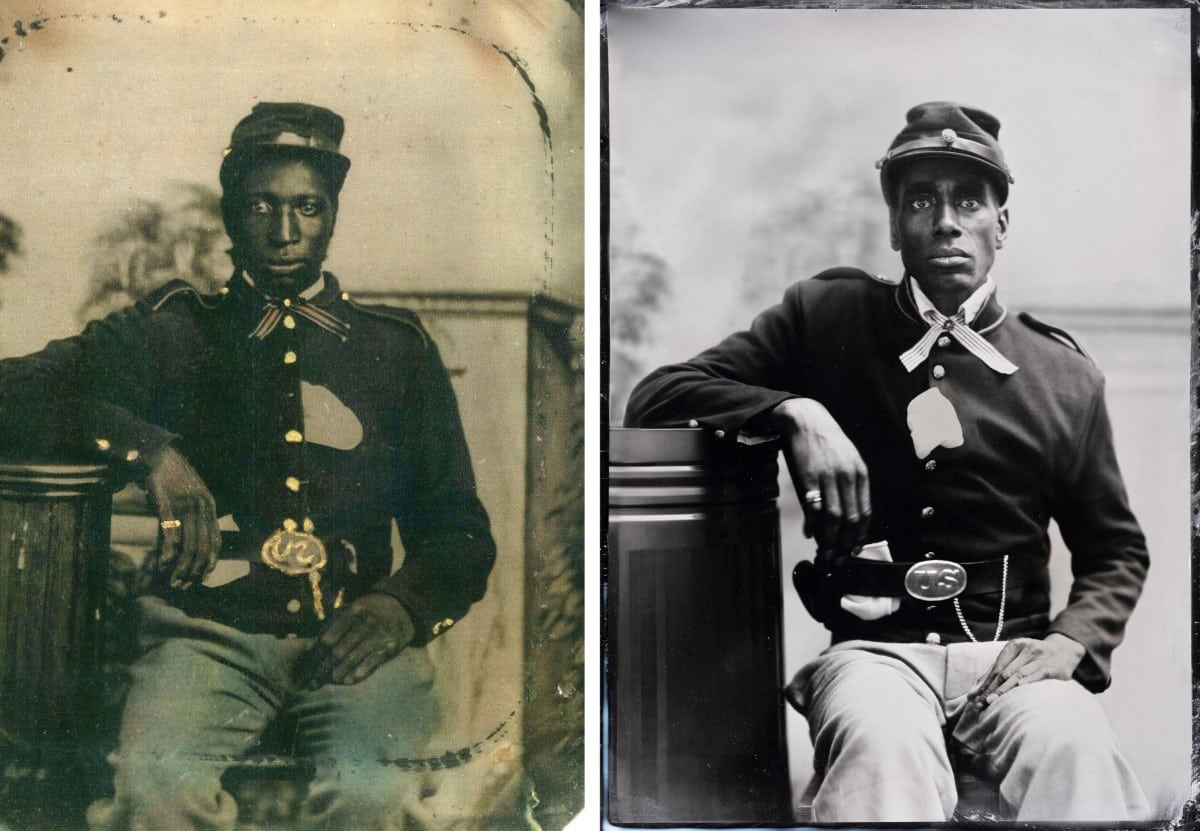 Portrait of Civil War Descendant by Drew Gardner