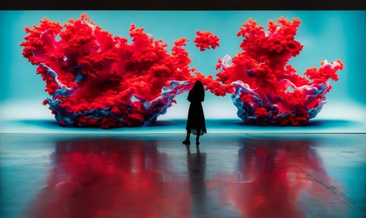 Coral Dreams at the Serpentine Gallery by Refik Anadol