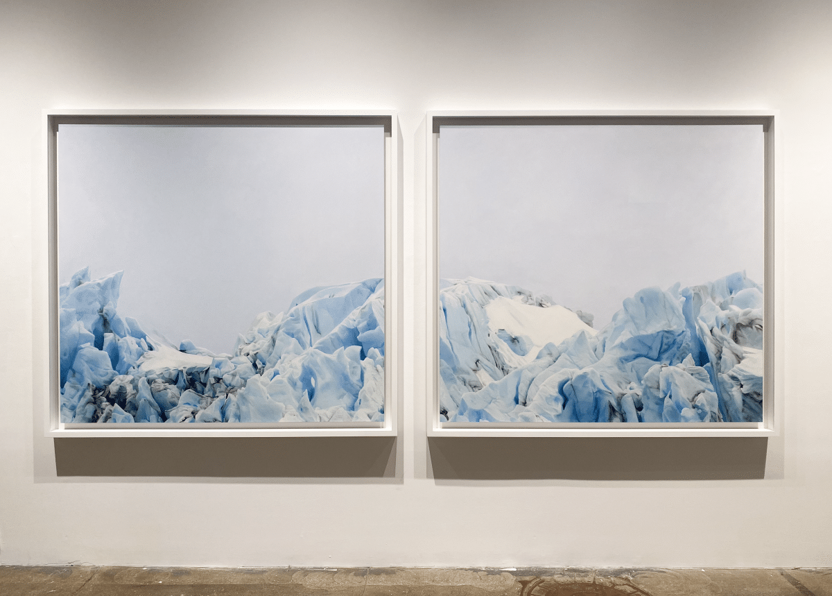 Fellsfjara, Iceland by Zaria Forman at Winston Watcher New York
