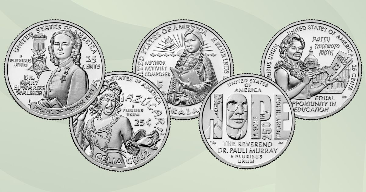 U.S. Quarters Celebrate Women Throughout History