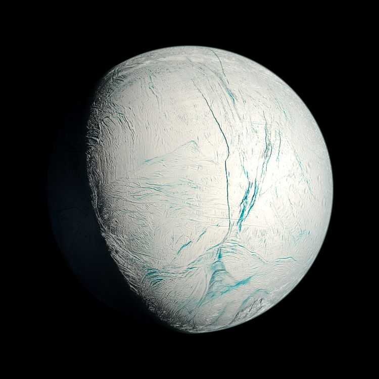 Picture of Saturn's Moon, Enceladus