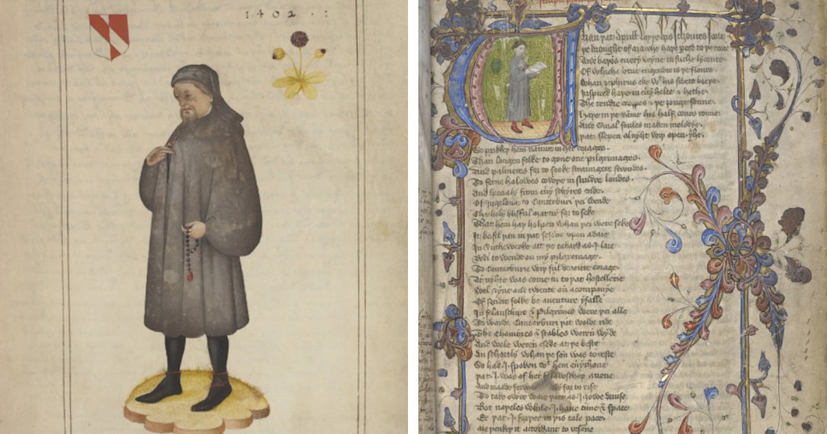 25,000 Images of Medieval Geoffrey Chaucer Manuscripts Are Now Online