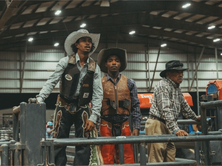 Bull riders in Texas