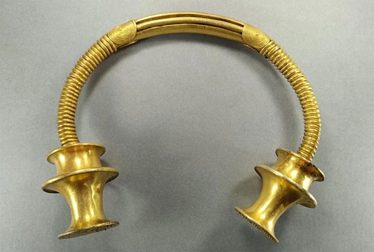 2,500-Year-Old Gold Torc Necklaces Discovered in Spain