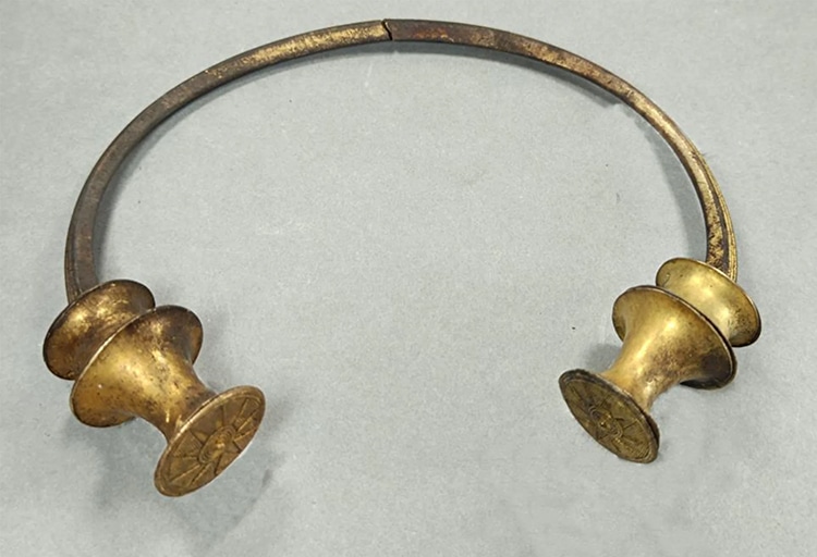 2,500-Year-Old Gold Torc Necklaces Discovered in Spain