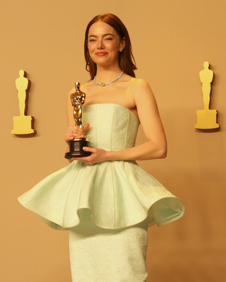 Emma Stone at the 2024 Oscars