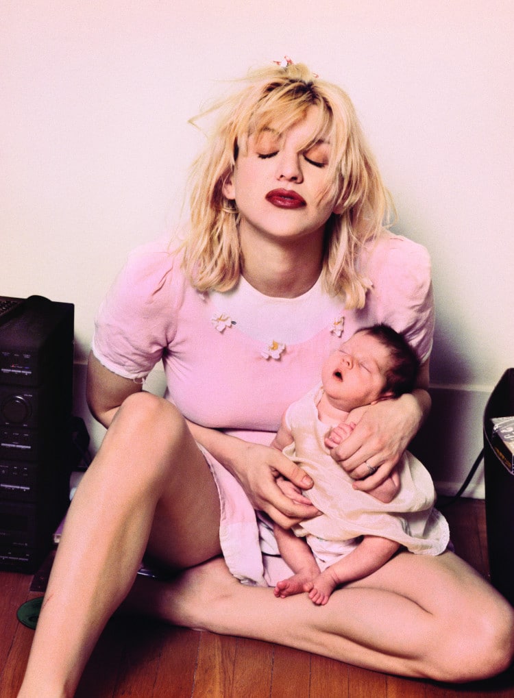 Courtney Love and daughter Frances Bean