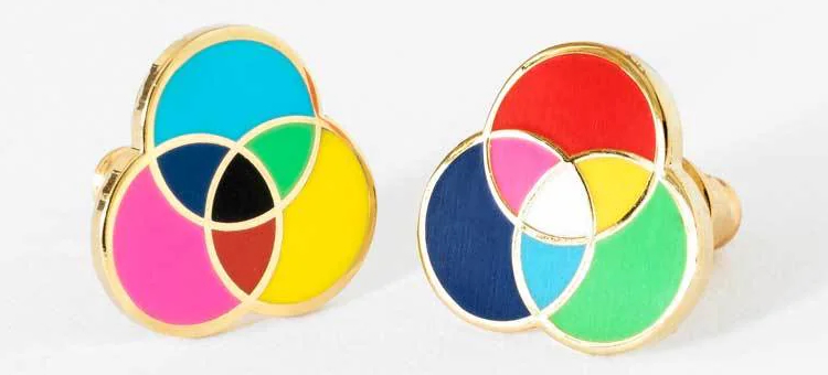 RGB & CMYK earrings