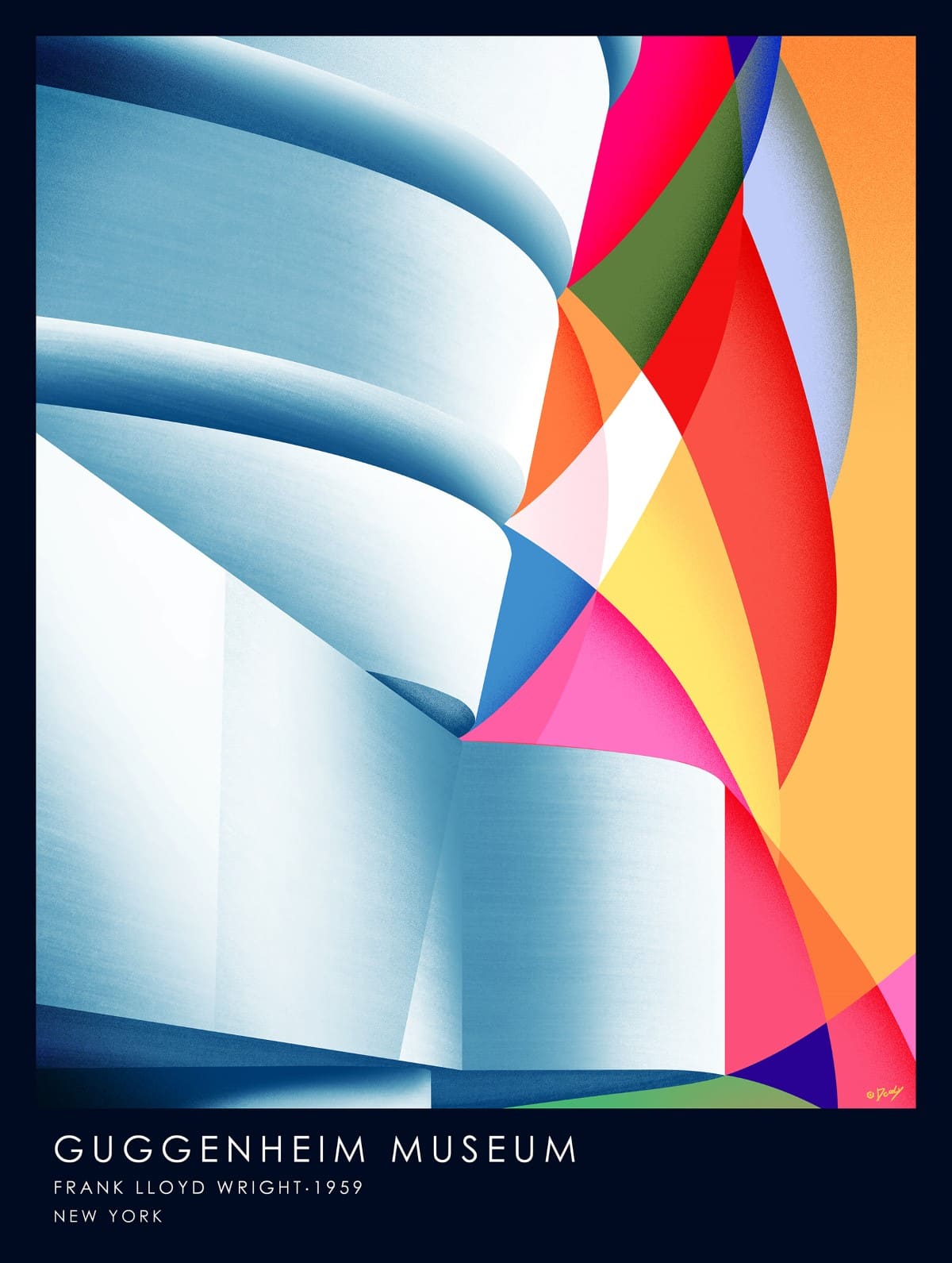 Modern Posters of Frank Lloyd Wright's Work