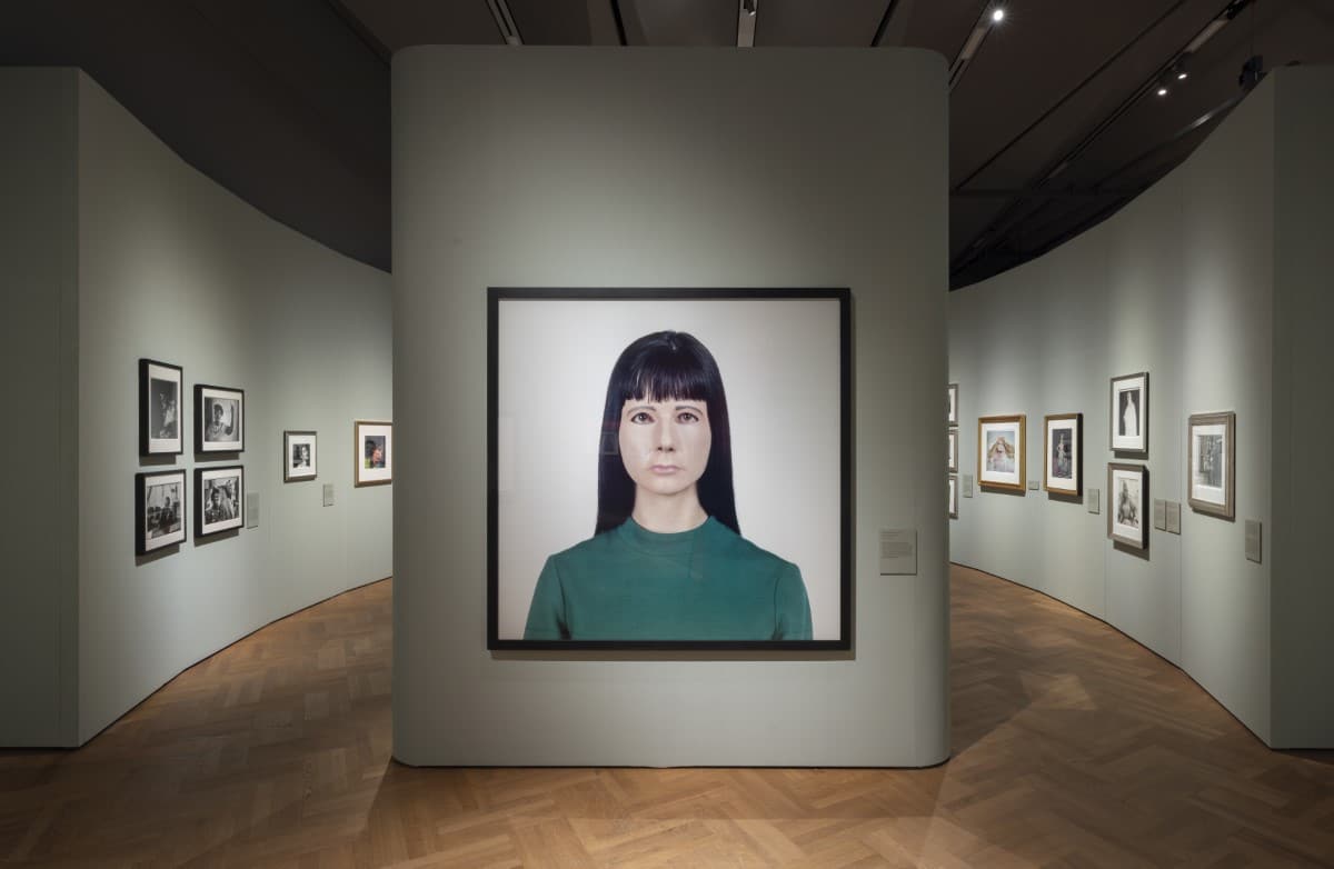 Installation view of Fragile Beauty at the V&A Museum