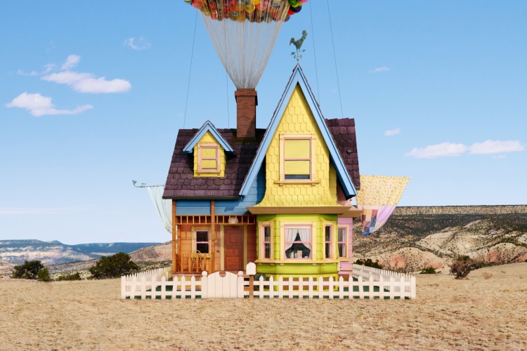 Airbnb ricrea la casa del film della Pixel Up per una nuova avventura