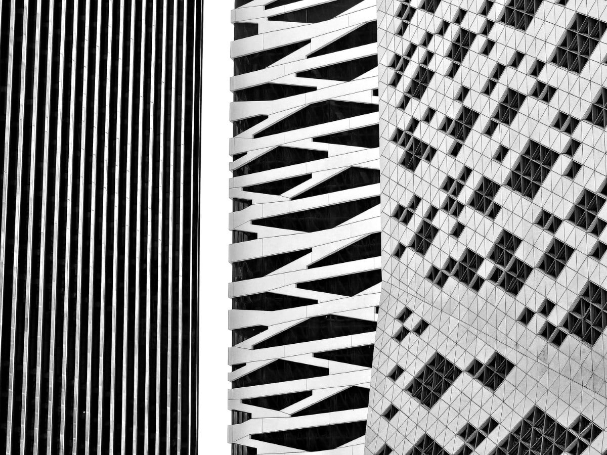 abstract photo of details of architecture