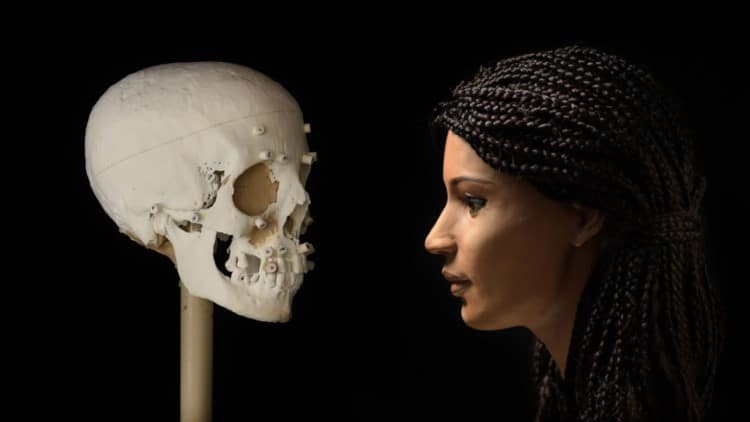 Facial Reconstruction of Ancient Egyptian Woman