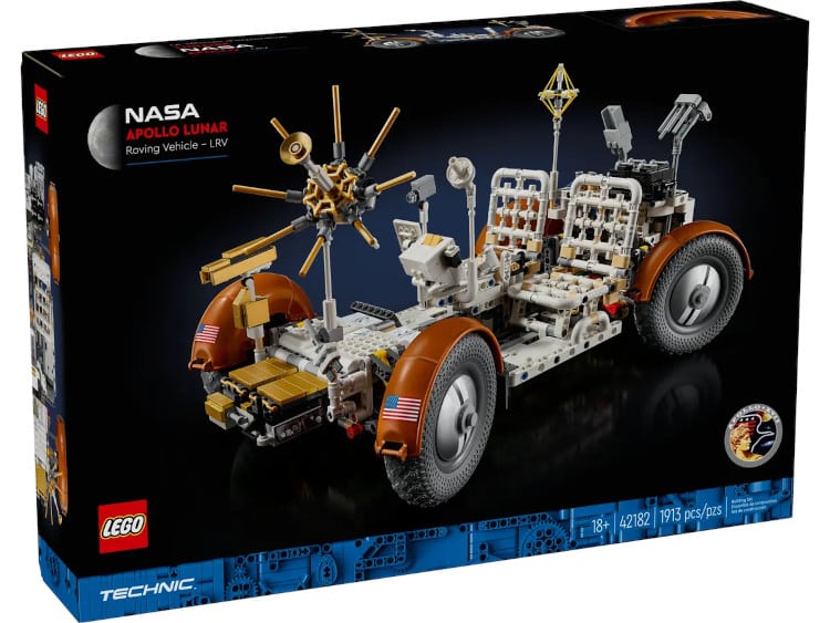 Package of LEGO NASA Apollo Lunar Roving Vehicle model set