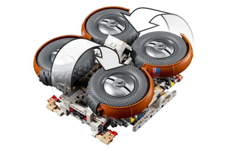 LEGO NASA Apollo Lunar Roving Vehicle model set